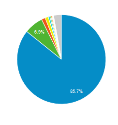 Google - ehituse valdkond - Google 85,7% päringutest