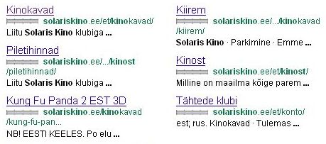 kuidas koostada sitelinke