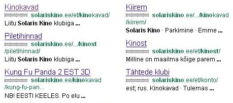 kuidas koostada sitelinke