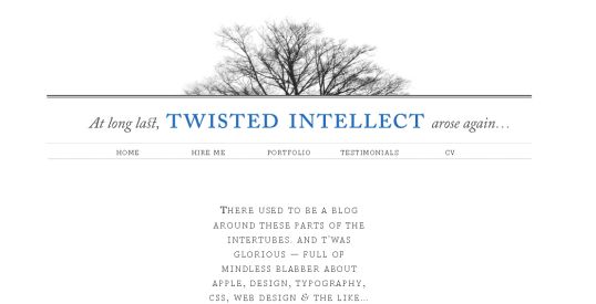 lihtne koduleht twisted intellect