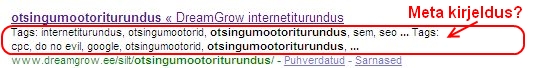 Meta kirjeldus