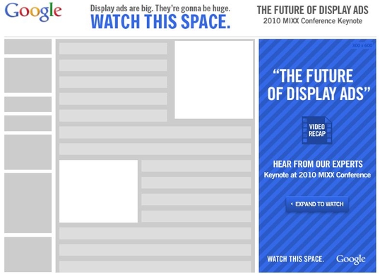 the future of display of ads google
